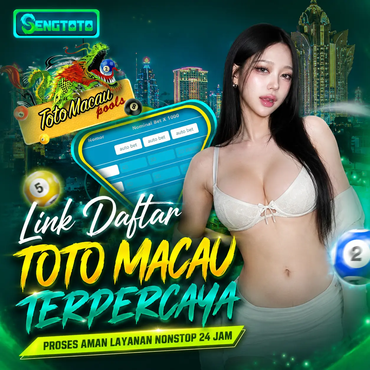 SENGTOTO 💎 Toto Macau Terpercaya Proses Aman Layanan Nonstop 24 Jam